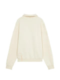 Fortela woven zip-up sweatshirt